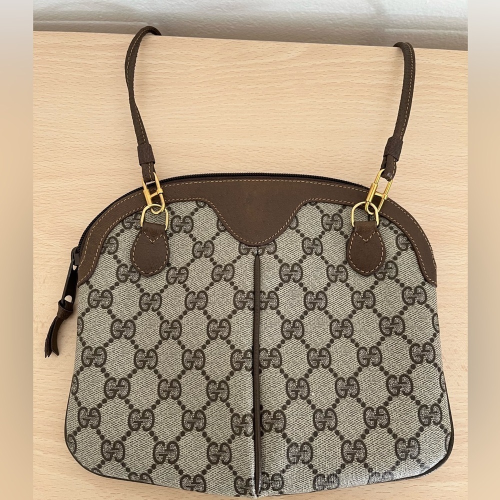 Gucci GG Supreme Ophidia Crossbody Clutch Vintage EUC Circa 1980 - Picture 7 of 17